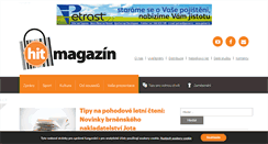 Desktop Screenshot of hitmagazin.cz
